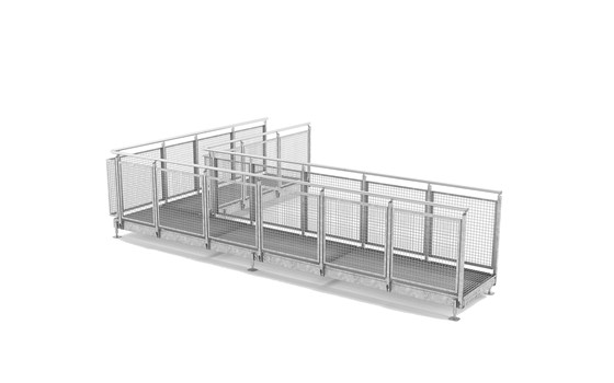 Gangbro Gelænder Net