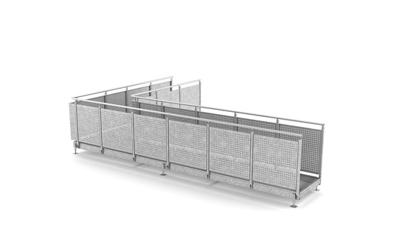 Gangbro Gelænder Plade