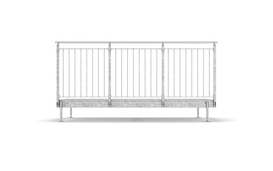 Gangbro Gelænder Tremme